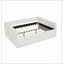 Grand lit beige avec rangement intégré et support ergonomique, parfait pour le confort moderne et l'organisation-505851578-505851577