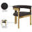 Romeo Unfinished Upholstered Back Arm Chair-1656585421-1656585422