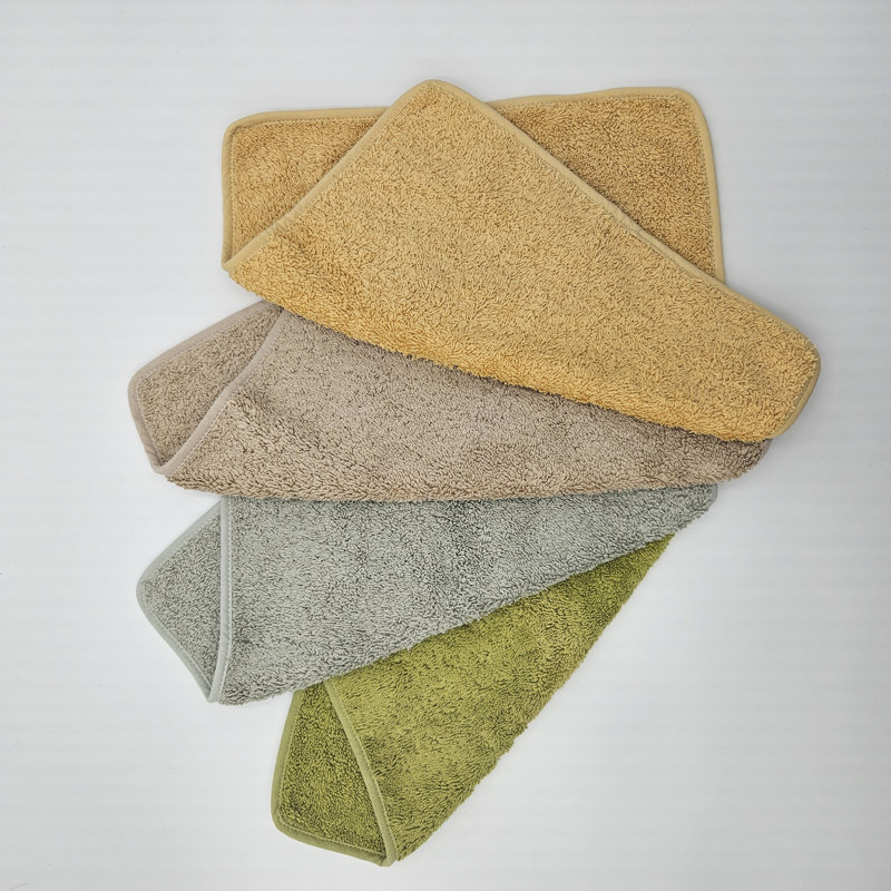 Essuie-mains à passepoil Hammam, Beige