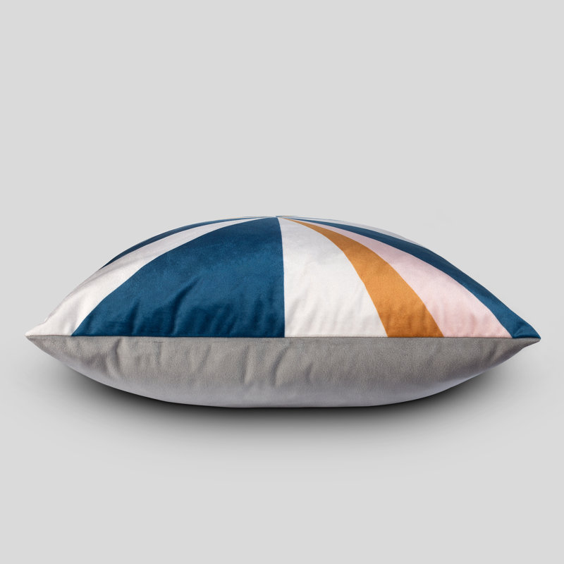 Geometric Square Throw Cushion, Pillow Cover Only - No Insert