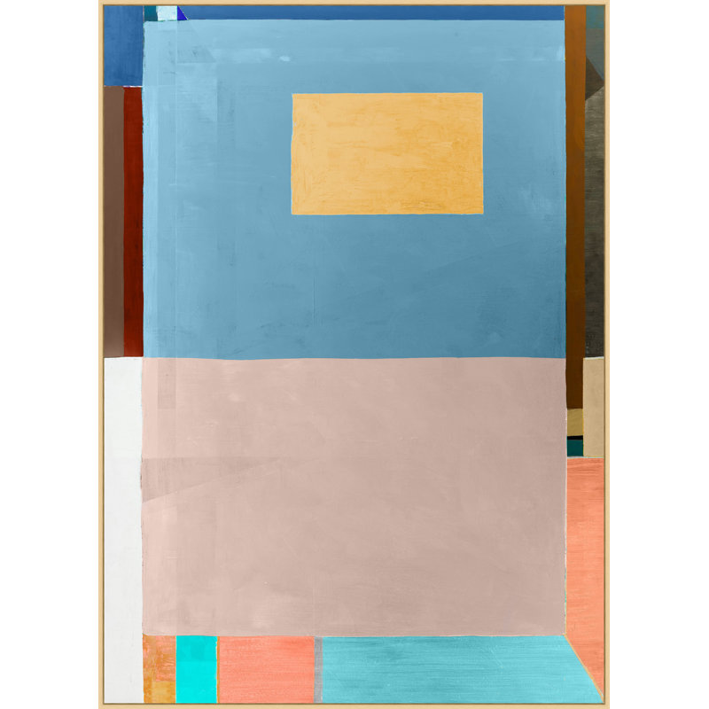 «Beach Block 3» par Nathan Turner - Peinture sur toile