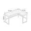 Bureau en bois d'hévéa durable en L-130174432-130174433