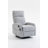 Short plush manual button armchair sofa-666322180