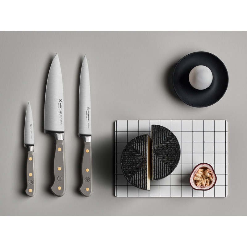 WÜSTHOF Classic Color Velvet Oyster 3.5" Paring Knife