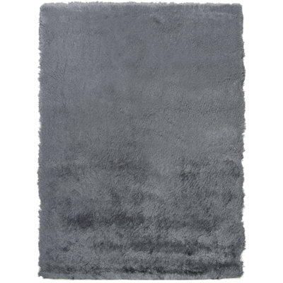 Cimah Handmade Tufted Slate Area Rug