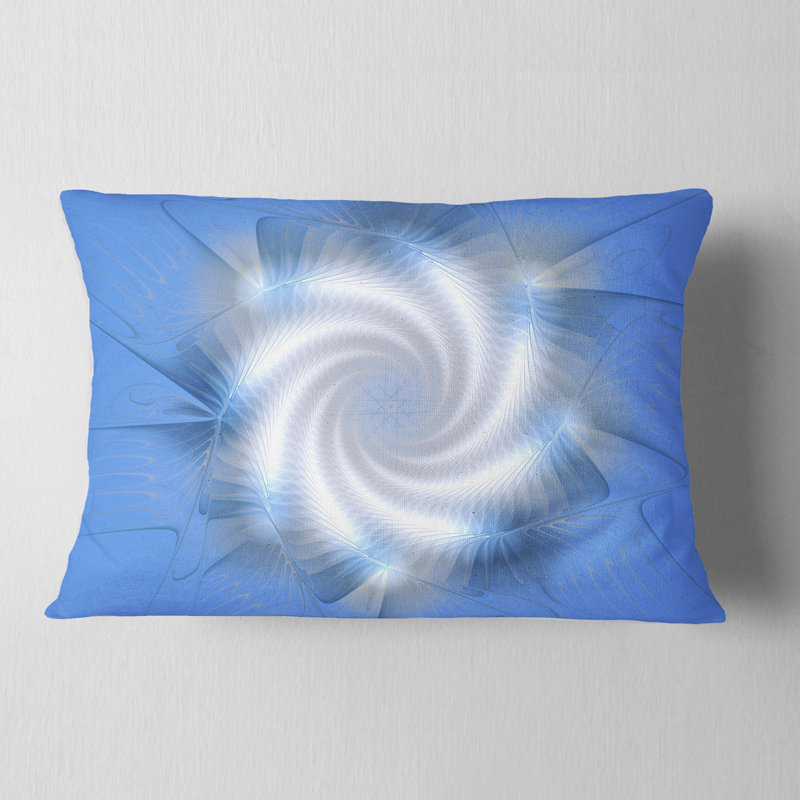 Coussin lombaire floral fractal star
