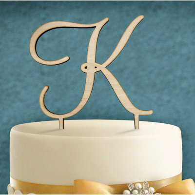 Wood Cake Topper