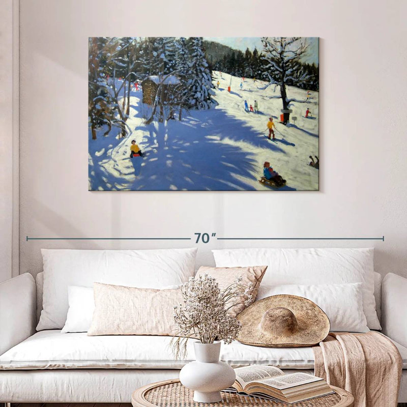 Sireci Mountain Hut Morzine, 30" H x 45" W