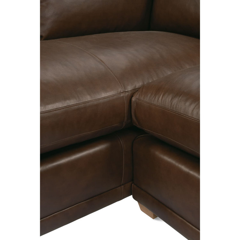Sylvie 2Piece Leather Sectional