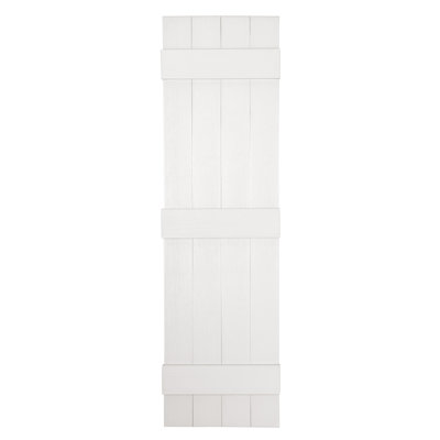 Custom 4 Board Closed BNB Shutters