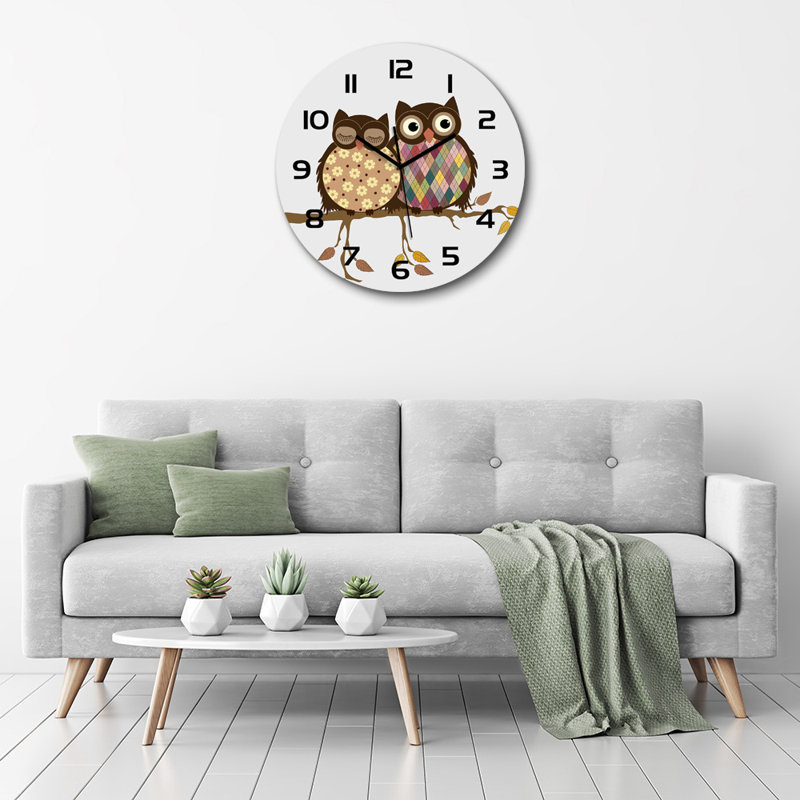 Jesean Glass Wall Clock