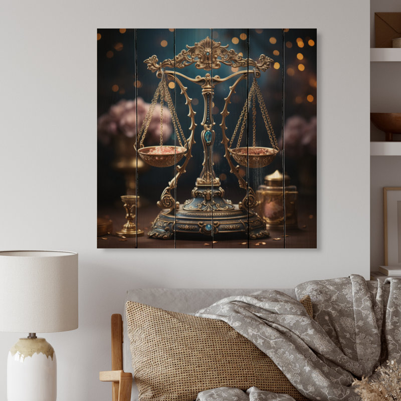 Spiritual Balance I sur impression sur bois, H 35 po x l 35 po x P 0,78 po