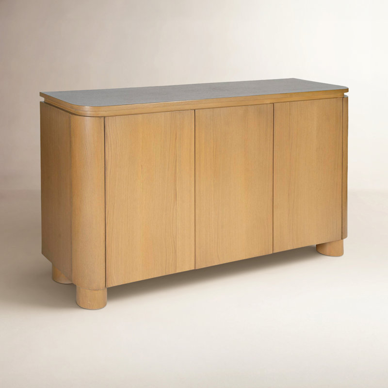 Mari 60 in. W Rectangular Wood Sideboard with Storage