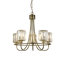 Ampelius 5 - Light Waggon Wheel Chandelier
