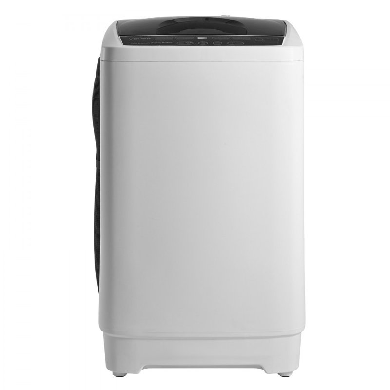 Portable Washing Machine, Portable Washer 1.3 cu.ft with LED Display, Stainless Steel Drum, 8 Wash Programs & 6 Adjustable Water Levels, Portable Washer Machine for Apartments, RVs, and Dorms