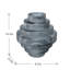 Vase géométrique à plusieurs niveaux D9.1X9.8 "-2132654530-2132654531
