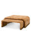 Coffee Table Quinton Light Brown Mappa Burl Veneer