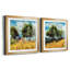 Paysage jaune doux I - cadre photo, reproduction d'art-494023530-494023521-495566750