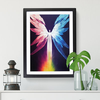 FRM-V0523-81X Angel Hydrodipped Vol.1 - Single Picture Frame Print