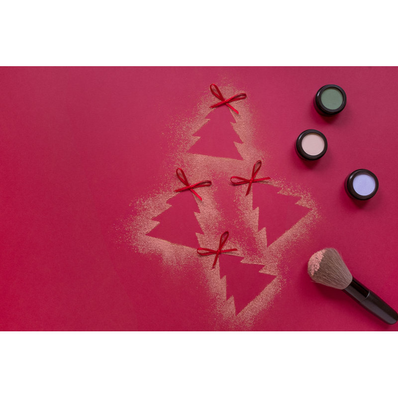 Makeup Eyeshadow - Wrapped Canvas Print, 30cm H x 46cm W x 3.8 cm D
