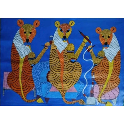 Rajendra Kumar Gond Art II