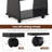 Salon Storage Trolley with Shelf and Wheels,Book Organizer-1794028513-1794028514