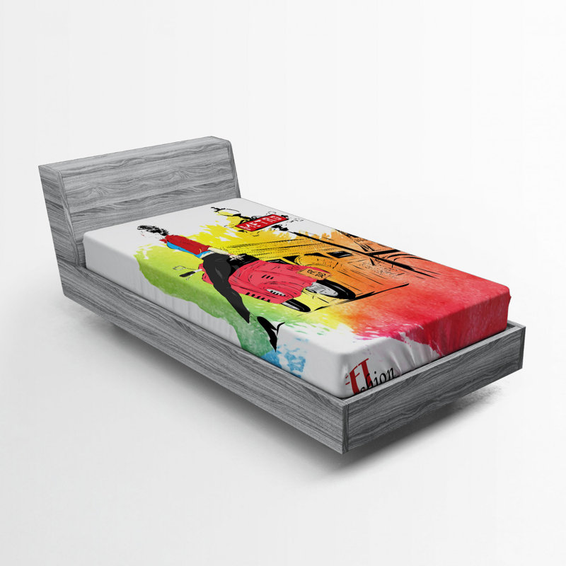 Microfiber Fitted Sheet, Twin Fitted Sheet