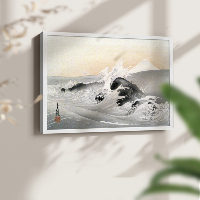 Paysages rétro-CCXLV-reproduction encadrée, H 22 po x l 28 po, Blanc