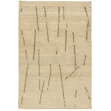 One-of-a-Kind Retangle 4' x 6' Hand Knotted Area Rug