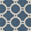 Tapis intérieur / extérieur bleu / beige Sayden-20794342