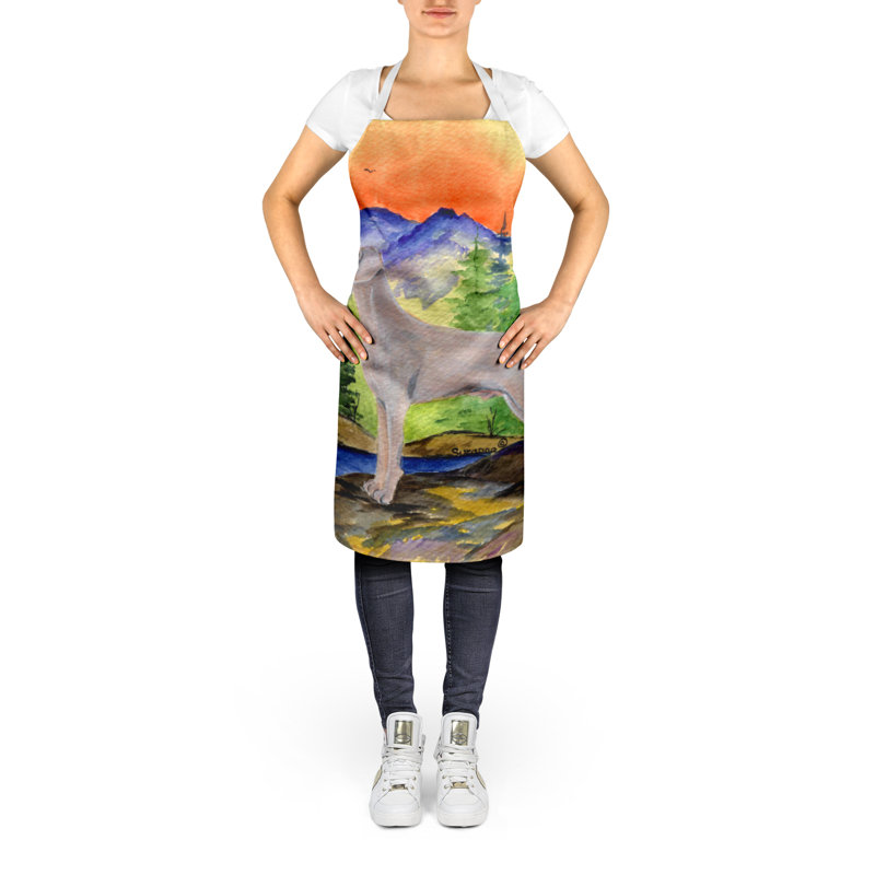 No Pattern Bib Apron