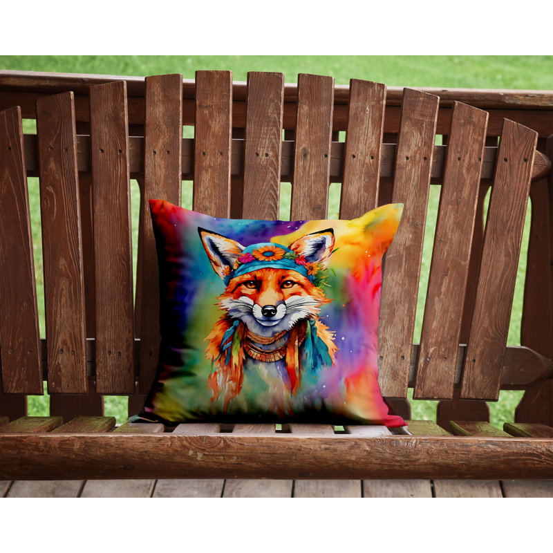 Coussin Hippie, H 14 po x l 14 po