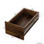 Vitrine de rangement moderne à 3 tiroirs et 4 tablettes H 72,3 po Modern-765861057