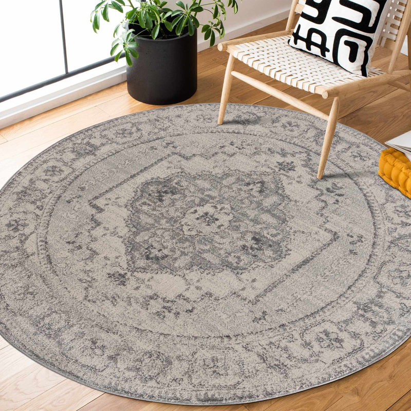Eckelman Indoor Rug, Round 5'3"