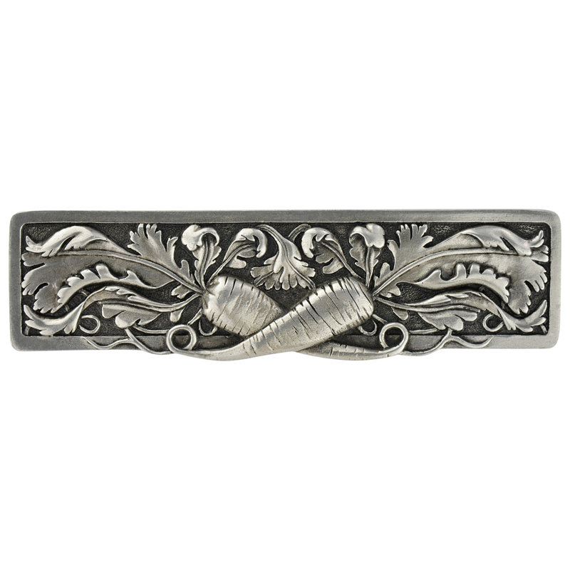 Kitchen Garden Bar / Handle Pull, Brilliant Pewter