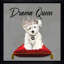 Drama Queen Westie (Square) par By Jodi - impression-1124527866-1124527868