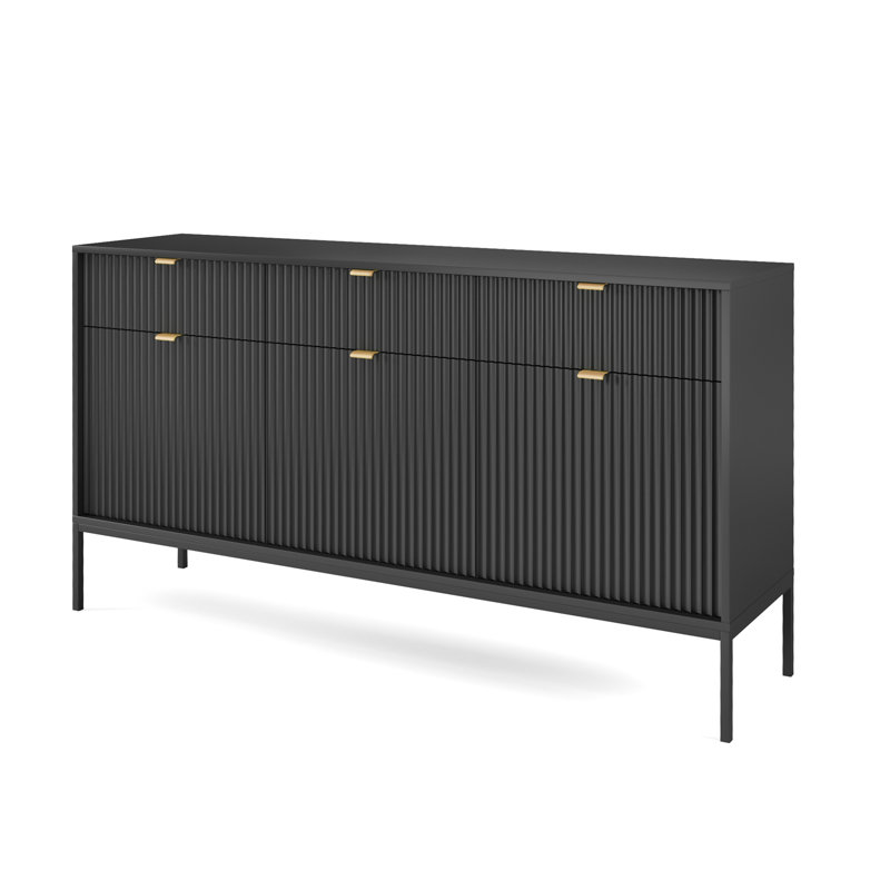 Iriyana 154cm Sideboard, Black