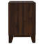 Table de chevet 2 tiroirs Noyer