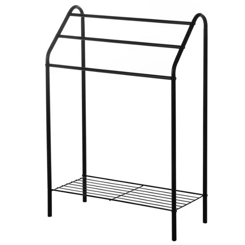 Brevyn 3 Towel Stand, Black