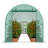 Walk-in Tunnel Greenhouse 9.58x6.43x6.23ft Galvanized Frame PE Cover Green-114480791-114480789
