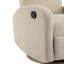 Fauteuil inclinable et pivotant 360 ° - amande-1595520371