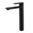 Wedge Collection Single-Handle Deck-Mount Tall Vessel Lavatory Bathroom Sink Faucet - Matte Black-52012517