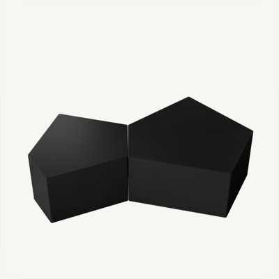 Irregular Pentagon Nesting Coffee Table Set Geometric Coffee Table Set Side Table Set Cocktail Table Set Center Table Set For Living Room Bedroom Irregular Pentagon Nesting Coffee Table Set Geometric Coffee Table Set Side Table Set Cocktail Table Set Center Table Set For Living Room Bedroom