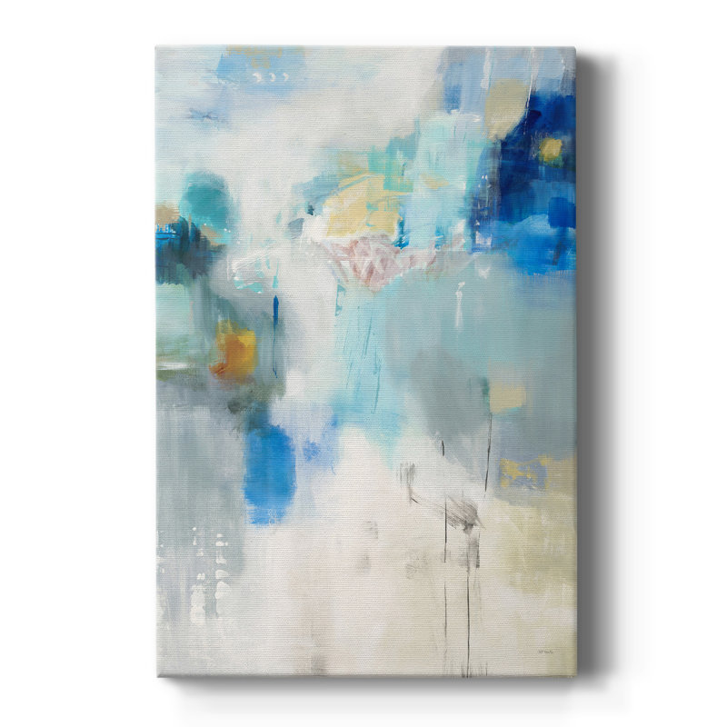 Celeste Motion I -Custom Wrapped Gallery Cavas, 18" H x 12" W