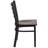 Kendall Clear Coated Ladder Back Metal Restaurant Chair-94568938-68072805