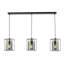 3 - Light Matte Black Cluster Pendant