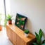 Natural Cedar Wood & Preserved Moss Wall Art - Handcrafted Square Décor