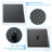 3-Function High-Pressure Rainfall Shower System, Tub Faucet Set