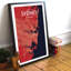 Sydney City Map - No Frame Print-531118775