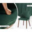 Upholstered Dining Chair Wood Frame Side Chair Armless Chair for Dining Room/Living Room-954523256-954523258